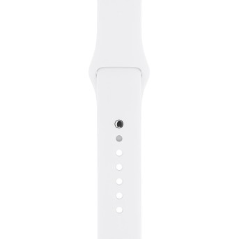 Ремешок для Apple Watch 42mm White Sport Band - Metoo (2)