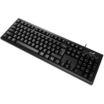 Wired multimedia keyboard Genius SmartKB-100, USB, 104 buttons + SmartGenius button, 12 programable keys , App support, classic form , cable 1.5 m. , black color - Metoo (2)