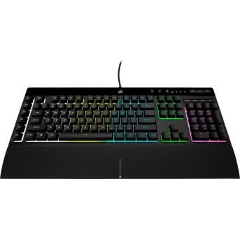 CORSAIR K55 RGB PRO XT Gaming Keyboard, Backlit Per-Key RGB LED, Rubberdome - Metoo (2)