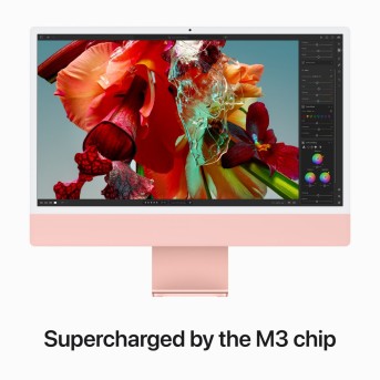 24-inch iMac with Retina 4.5K display: Apple M3 chip with 8‑core CPU and 10‑core GPU, 512GB SSD - Pink,Model A2873 - Metoo (7)