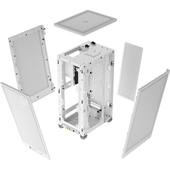 Corsair 2000D AIRFLOW – White - Metoo (6)