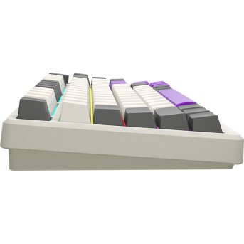 LORGAR KBP7075W, Wireless 75% Mechanical Gaming Keyboard Pro, Beige, EN/RU layout в Metoo.kz - Metoo (4)
