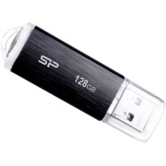 Silicon Power Blaze - B02 128GB Pendrive USB 3.2 Gen 1 Entry Level Universal Flash Drive, Black