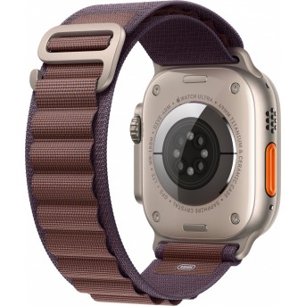 Apple Watch Ultra 2 GPS + Cellular, 49mm Titanium Case with Indigo Alpine Loop - Medium,Model A2986 - Metoo (10)