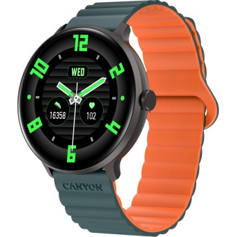 CANYON smart watch Jacky SW-69 Green Orange в Metoo.kz - Metoo (2)