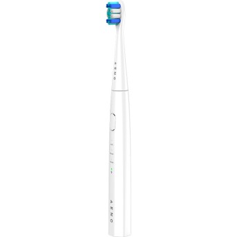 AENO Sonic Electric toothbrush, DB8: White, 3modes, 3 brush heads + 1 cleaning tool, 1 mirror, 30000rpm, 100 days without charging, IPX7 - Metoo (1)