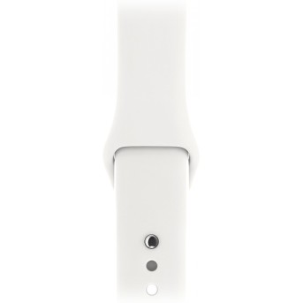 Ремешок для Apple Watch 42mm Soft White Sport Band - S/<wbr>M M/<wbr>L - Metoo (2)