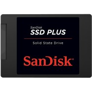SANDISK SSD PLUS 240GB SSD, 2.5” 7mm, SATA 6Gb/s, Read/Write: 530 / 440 MB/s
