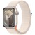 Apple Watch Series 9 GPS 41mm Starlight Aluminium Case with Starlight Sport Loop,Model A2978 - Metoo (1)