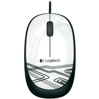 LOGITECH M105 Corded Mouse - WHITE - USB - EER2 - Metoo (1)