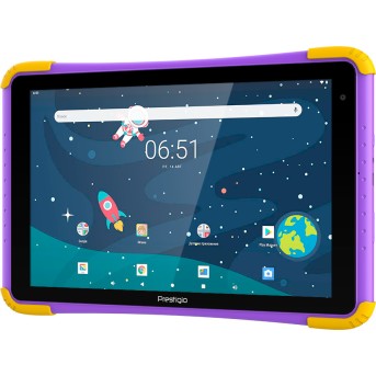 Prestigio SmartKids Max, 10.1"(800*1280) IPS display, Android 9.0 Pie (Go edition), up to 1.5GHz Quad Core RK3326 CPU, 1GB + 16GB, BT 4.0, WiFi 802.11 b/<wbr>g/n, 0.3MP front cam + 2.0MP rear cam, Micro USB, microSD card slot, 6000mAh battery - Metoo (2)