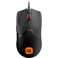 CANYON Carver GM-116, 6keys Gaming wired mouse, A603EP sensor, DPI up to 3600, rubber coating on panel, Huano 1million switch, 1.65M PVC cable, ABS material. size: 130*69*38mm, weight: 105g, Black