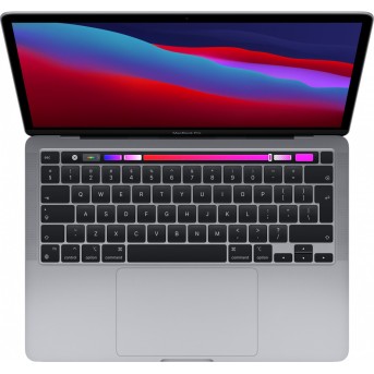 MacBook Pro 13-inch, SPACE GRAY, Model A2338, Apple M1 chip with 8-core CPU, 8-core GPU, 16GB unified memory, 256GB SSD storage, Force Touch Trackpad, Two Thunderbolt / USB 4 Ports, KEYBOARD-SUN - Metoo (8)