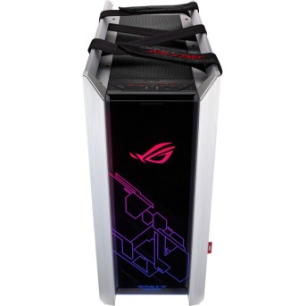 ASUS ROG Strix Helios GX601 White Edition RGB ATX/<wbr>EATX mid-tower gaming case with tempered glass, aluminum frame, GPU braces, 420mm radiator support and Aura Sync - Metoo (3)