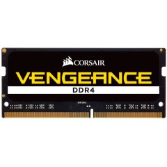 Corsair DDR4, 2400MHz 16GB 1x260 SODIMM, Unbuffered, 16-16-16-39, Black PCB, 1.2V, EAN:0843591069632