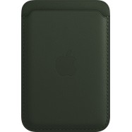 iPhone Leather Wallet with MagSafe - Sequoia Green, Model A2688