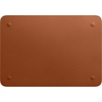 Leather Sleeve for 16-inch MacBook Pro – Saddle Brown - Metoo (2)