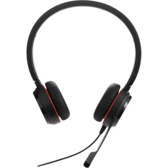 JABRA EVOLVE 30 II UC Stereo USB Headband, Noise cancelling, USB and 3.5 connectivity, with mute-button and volume control on the cord, with leather ear cushion - Metoo (2)
