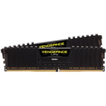 Corsair DDR4, 3200MHz 32GB 2x16GB Dimm, Unbuffered, Dual Rank, 16-20-20-38, XMP 2.0, Vengeance LPX black Heatspreader, Black PCB, 1.35V, EAN:0840006608547 - Metoo (1)