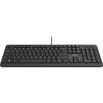 wired keyboard with Silent switches ,105 keys,black, 1.5 Meters cable length,Size 442*142*17.5mm,460g,RU layout - Metoo (2)