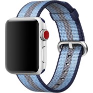 Ремешок для Apple Watch 38mm Midnight Blue Из плетенного нейлона (Demo)