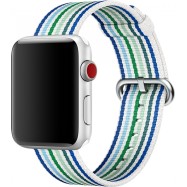 Ремешок для Apple Watch 42mm Blue Stripe Woven Nylon