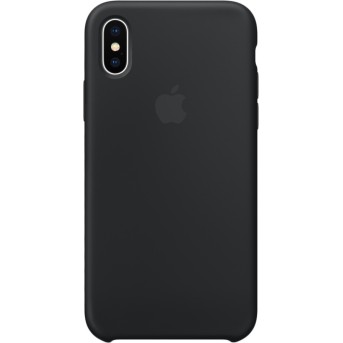 Чехол для смартфона Apple iPhone X Силиконовый Черный - Metoo (1)