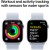 Apple Watch Series 10 GPS 42mm Silver Aluminium Case with Blue Cloud Sport Loop,Model A2997 - Metoo (8)