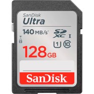 SanDisk Ultra 128GB SDXC Memory Card 140MB/s
