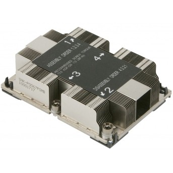 Кулер Supermicro 1U Passive CPU Heat Sink Socket LGA3647-0 (SNK-P0067PSM) - Metoo (1)