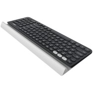 LOGITECH Multi-Device Wireless Keyboard K780 - INTNL – Russian Layout - DARK GREY/SPECKLED WHITE