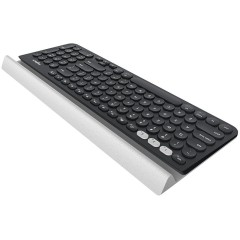 LOGITECH Multi-Device Wireless Keyboard K780 - INTNL – Russian Layout - DARK GREY/<wbr>SPECKLED WHITE