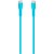 ttec USB-C - USB-C 60W PD/QC Fast Charging/Data Cable, 120cm, Neon Blue в Metoo.kz - Metoo (1)