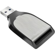 SANDISK Картридер 3 in 1 (SDXC/SD/SDHC), USB, Чёрный / Металл
