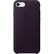 Чехол для смартфона Apple iPhone 8 / 7 Кожаный Темно-баклажановый