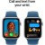 Apple Watch SE 2024 GPS 40mm Silver Aluminium Case with Denim Sport Band - S/<wbr>M,Model A2722 - Metoo (8)