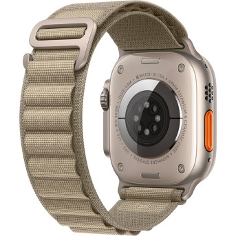 Apple Watch Ultra 2 GPS + Cellular, 49mm Titanium Case with Olive Alpine Loop - Medium,Model A2986 - Metoo (3)