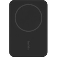 BELKIN 5K MAGNETIC WIRELESS POWER BANK + KICK STAND, BLACK..