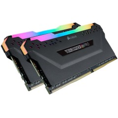 Corsair DDR4, 3000MHz 16GB 2x8GB Dimm, Unbuffered, 15-17-17-35, XMP 2.0, Vengeance RGB Pro black Heatspreader, RGB LED, Black PCB, 1.35V, EAN:0843591076944