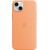 iPhone 15 Plus Silicone Case with MagSafe - Orange Sorbet,Model A3124 - Metoo (2)