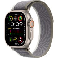 Apple Watch Ultra 2 GPS + Cellular, 49mm Titanium Case with Green/Grey Trail Loop - S/M (Demo),Model A2986