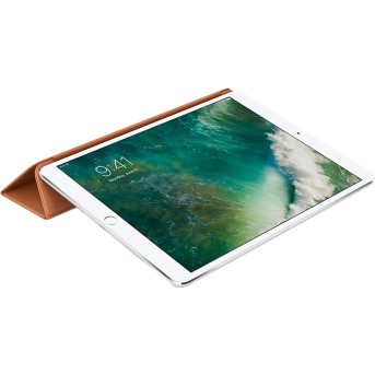 Leather Smart Cover for 10.5-inch iPad Pro - Saddle Brown - Metoo (4)