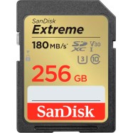 SanDisk Extreme PLUS 256GB SDXC Memory Card + 2 years RescuePRO Deluxe up to 190MB/s & 130MB/s Read/Write speeds, UHS-I, Class 10, U3, V30