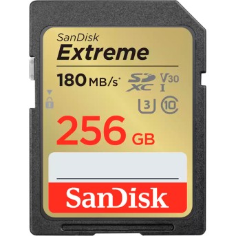 SanDisk Extreme PLUS 256GB SDXC Memory Card + 2 years RescuePRO Deluxe up to 190MB/<wbr>s & 130MB/<wbr>s Read/<wbr>Write speeds, UHS-I, Class 10, U3, V30 - Metoo (1)