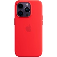Apple iPhone 14 Pro Silicone Case with MagSafe - (PRODUCT)RED,Model A2912