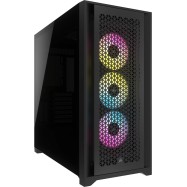 Corsair iCUE 5000D RGB Airflow Tempered Glass, Black