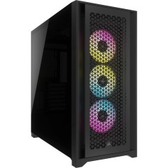 Corsair iCUE 5000D RGB Airflow Tempered Glass, Black