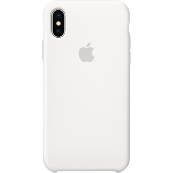 Чехол для смартфона Apple iPhone X Силиконовый Белый - Metoo (1)