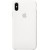 Чехол для смартфона Apple iPhone X Силиконовый Белый - Metoo (1)