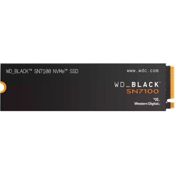 SSD WD Black SN7100 2TB M.2 2280 PCIe Gen4 x4 NVMe, Read/Write: 7250/6900 MBps, IOPS 1000K/1400K, TBW: 1200 в Metoo.kz - Metoo (1)